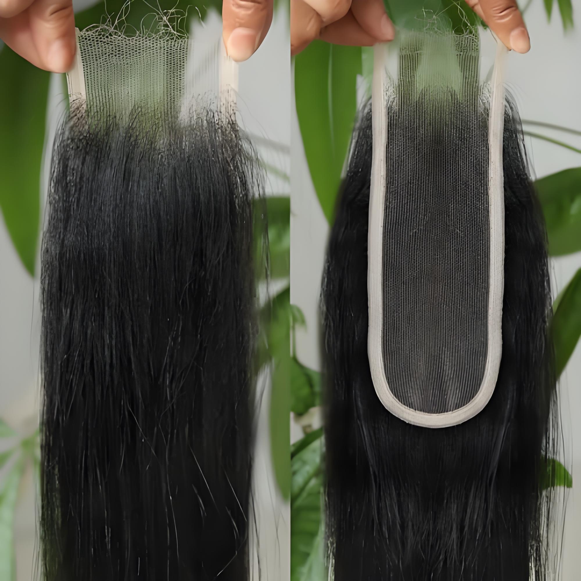Color Closures EuxmeHair Lace Closures–2×6, 4×4, 5×5 & 6×6 Sizes for Natural Styling