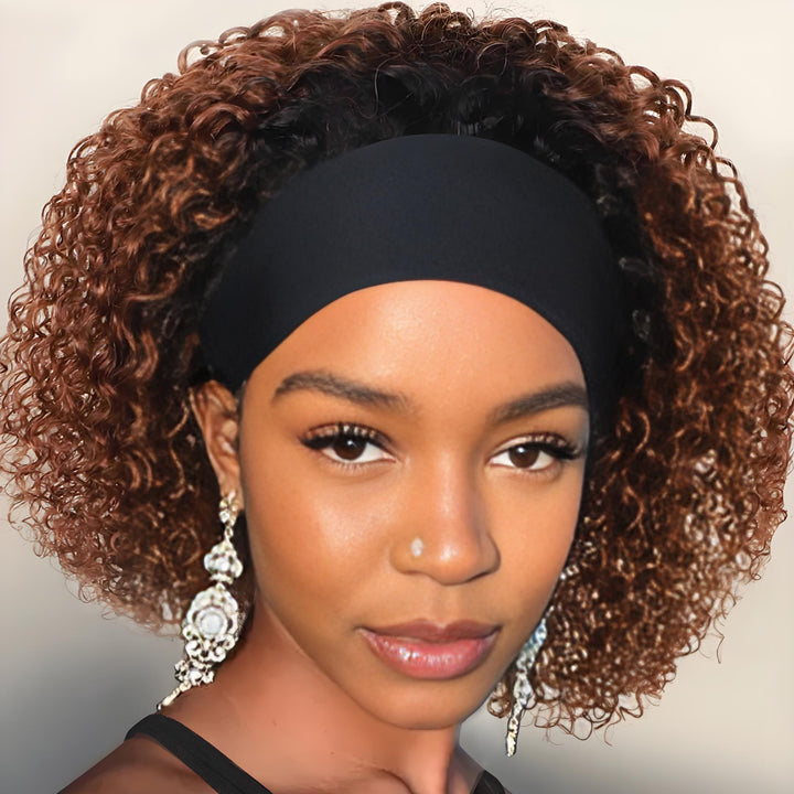 Headband wig benefits highlighted on image: beginner-friendly, glueless, breathable, and versatile styling.