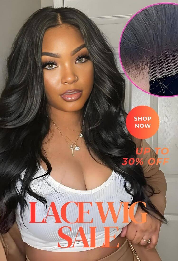 euxmehair lace wig sale mobile banner with up to 30% off